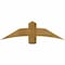 Ekena Millwork Bellingham Rough Sawn Timber Gable Bracket, Western Red Cedar, 48"W x 14"H x 4"D x 6"F, 7/12 Pitch GBW048X14X0406BEL00RWR - alternate 1